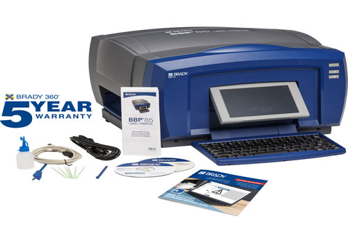 เครื่องพิมพ์ฉลากและฉลากอุตสาหกรรมของเบรดี้ Brady bbp85 industrial sign and label printer